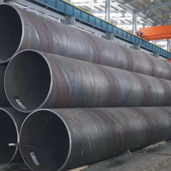 Tubo in acciaio zincato saldato a spirale Q235B SSAW Sawh