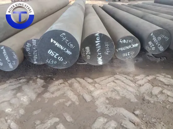 D2 H13 1045 4340 4140 P20 barra tonda d'acciaio forgiata rullata