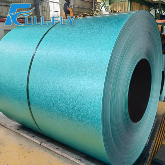 PPGI PPGL rotolo di membrana di copertura rivestita rosso blu verde bobina di acciaio zincato Galvalume preverniciato