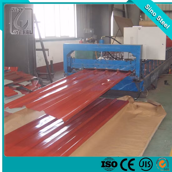 Gi tetto in lamiera d'acciaio con rivestimento ad alto colore